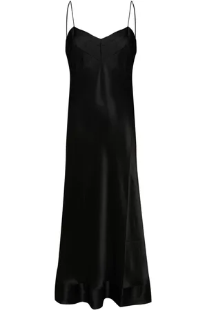 CARINE GILSON Maxikleid mit V-Ausschnitt