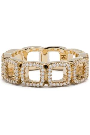 TOM WOOD 9kt Cushion Goldring