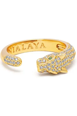 Nialaya Gewickelter Panther Ring