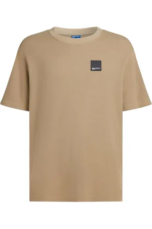 Karl Lagerfeld T-Shirt aus Waffelstrick