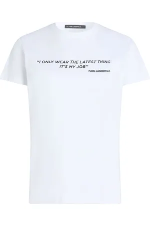 Karl Lagerfeld T-Shirt mit Zitat