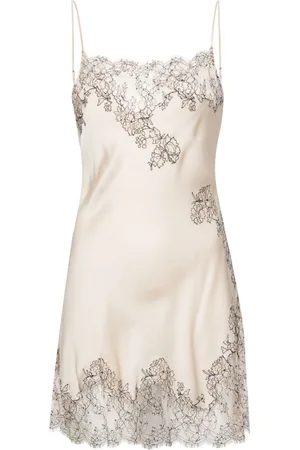 CARINE GILSON Camisole-Kleid aus Seide
