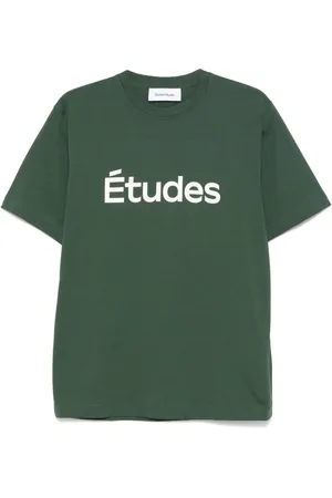 Etudes T-Shirt mit Logo-Print
