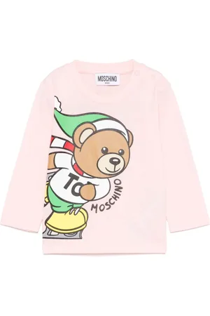 Moschino T-Shirt mit Teddy-Print