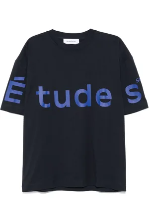 Etudes T-Shirt mit Logo-Print