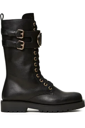 Twin-Set Oval T Bikerstiefel