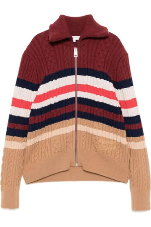 Maison Kitsuné Gestreifter Cardigan