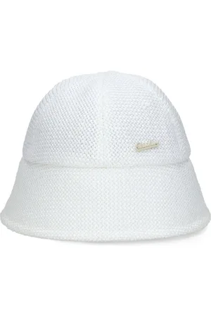 Borsalino Kori Fischerhut mit Logo-Applikation
