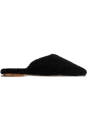 Sleeper Slipper mit Shearling-Besatz