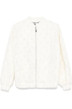 NISSA Bestickte Jacquard-Jacke