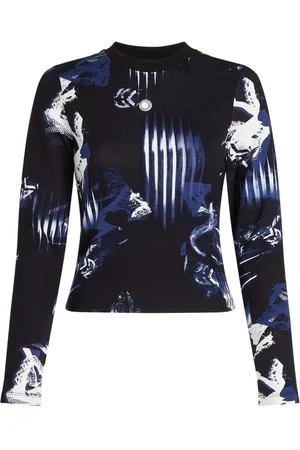 Karl Lagerfeld Oberteil mit Digital-Print