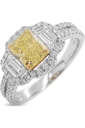 HYT Jewelry 18kt Weißgoldring mit Diamant