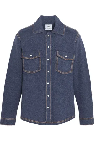 Barrie Gestrickte Hemdjacke