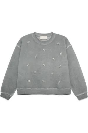 Kaos Sweatshirt mit Kristallen