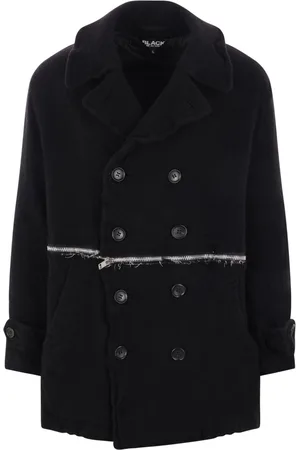 Comme des Garçons Klassischer Wollmantel
