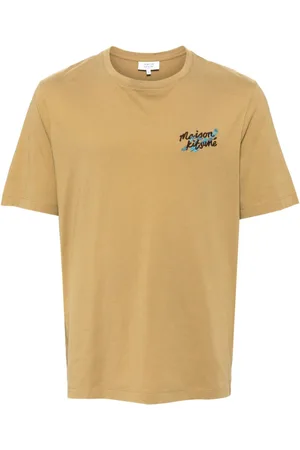 Maison Kitsuné T-Shirt mit Handschrift