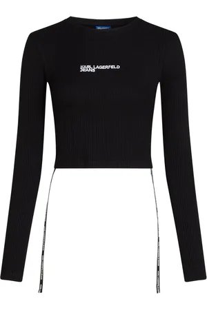 Karl Lagerfeld Klassisches Langarmshirt