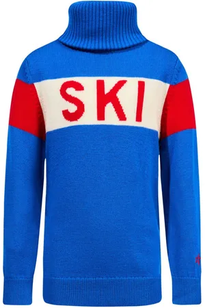 Perfect Moment Rollkragenpullover mit Stickerei