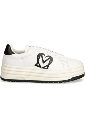Moschino Sneakers mit Logo-Print