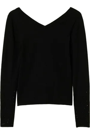 Twin-Set Pullover mit Strassverzierung