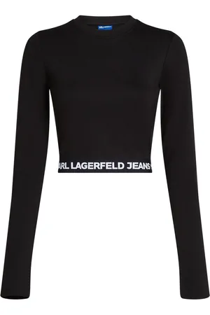 Karl Lagerfeld Klassisches Langarmshirt