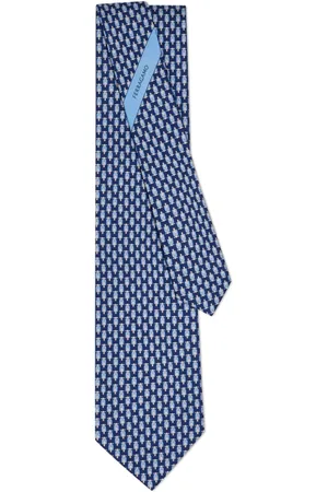 Salvatore Ferragamo Krawatte mit Roller-Print
