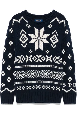 Ralph Lauren Pullover mit Schneeflocken