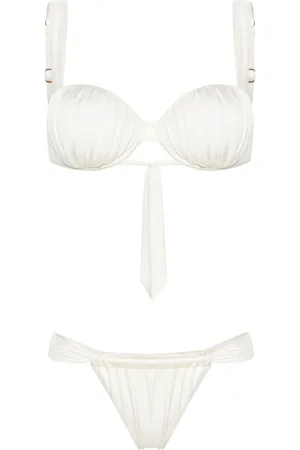 Noire Swimwear Cheeky Bikini mit Raffungen