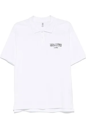 Moschino Poloshirt mit Logo-Print