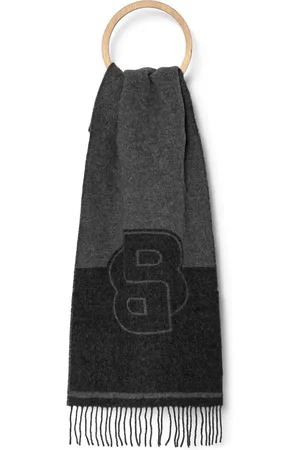 HUGO BOSS Jacquard-Schal mit Logo