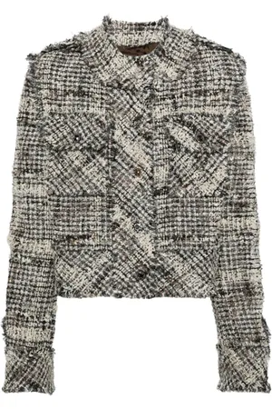 JNBY Tweed-Jacke mit Kristallen