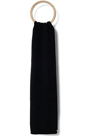 HUGO BOSS Schal mit Logo-Stickerei