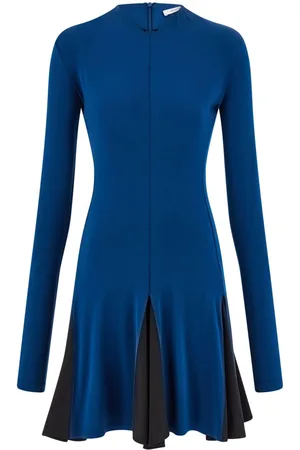 Salvatore Ferragamo Skaterkleid in Colour-Block-Optik
