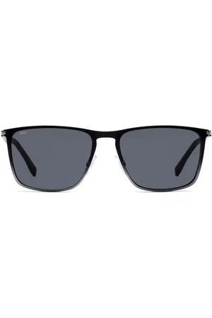 HUGO BOSS Sonnenbrille mit eckigem Gestell