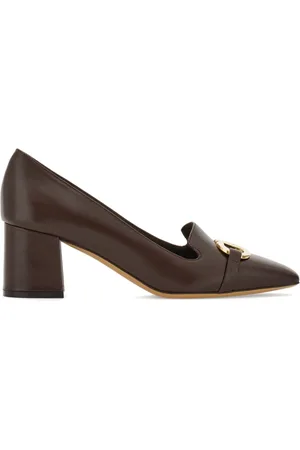 Salvatore Ferragamo Pumps mit Gancini-Schild 60mm