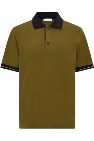 Salvatore Ferragamo Poloshirt mit Kontrastdetail