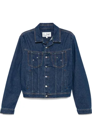 Ludovic De Saint Sernin Jeansjacke mit Self Portrait-Print