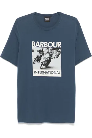 Barbour T-Shirt mit Foto-Print