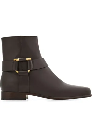Salvatore Ferragamo Stiefeletten mit Gancini-Detail