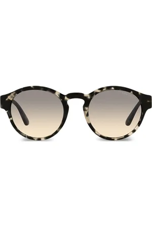 Giorgio Armani Sonnenbrille mit rundem Gestell