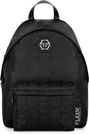 Philipp Plein Jacquard-Rucksack mit Monogramm