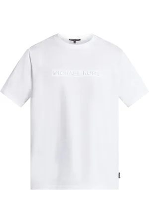 Michael Kors T-Shirt mit Logo-Prägung