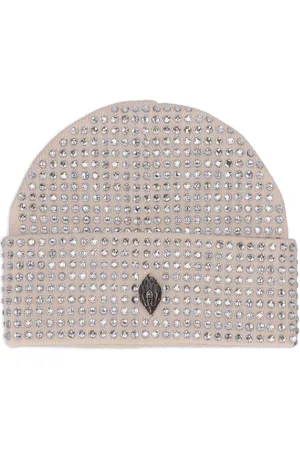 Kurt Geiger Adler-Beanie mit Kristallen