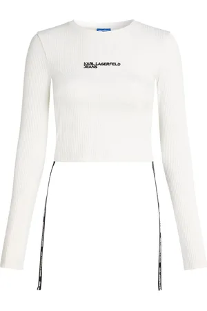 Karl Lagerfeld Klassisches Langarmshirt