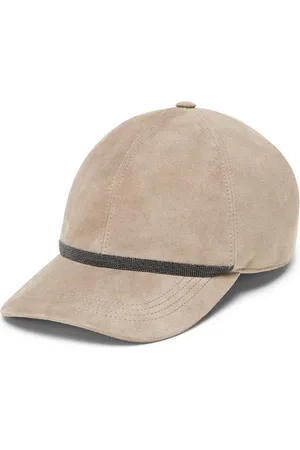 Brunello Cucinelli Baseballkappe aus Wildleder