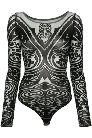 Wolford X ETRO Body Tattoo Body