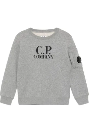 C.P. Company Sweatshirt mit diagonalem Logo