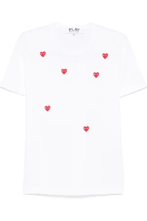 Comme des Garçons T-Shirt mit Herz-Print