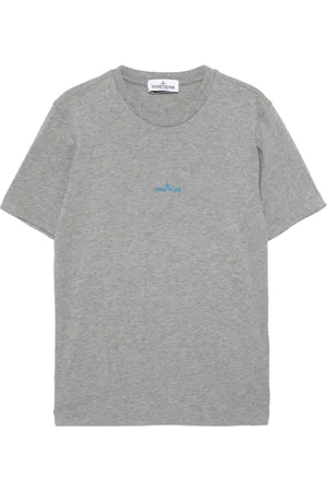Stone Island T-Shirt mit Logo-Print