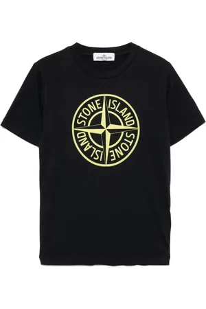 Stone Island T-Shirt mit Logo-Print